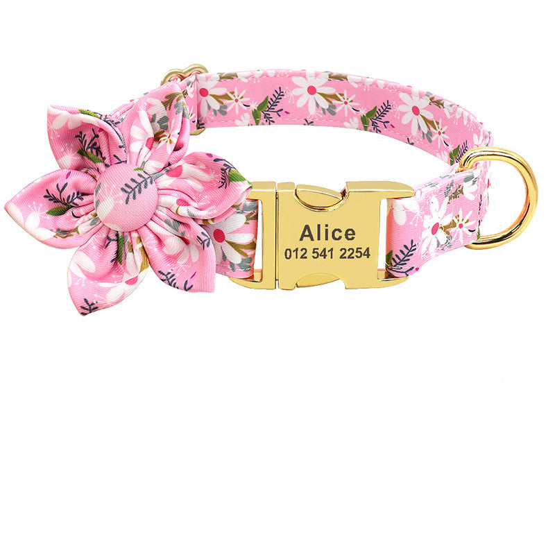 Fashion Printed Dog Collar