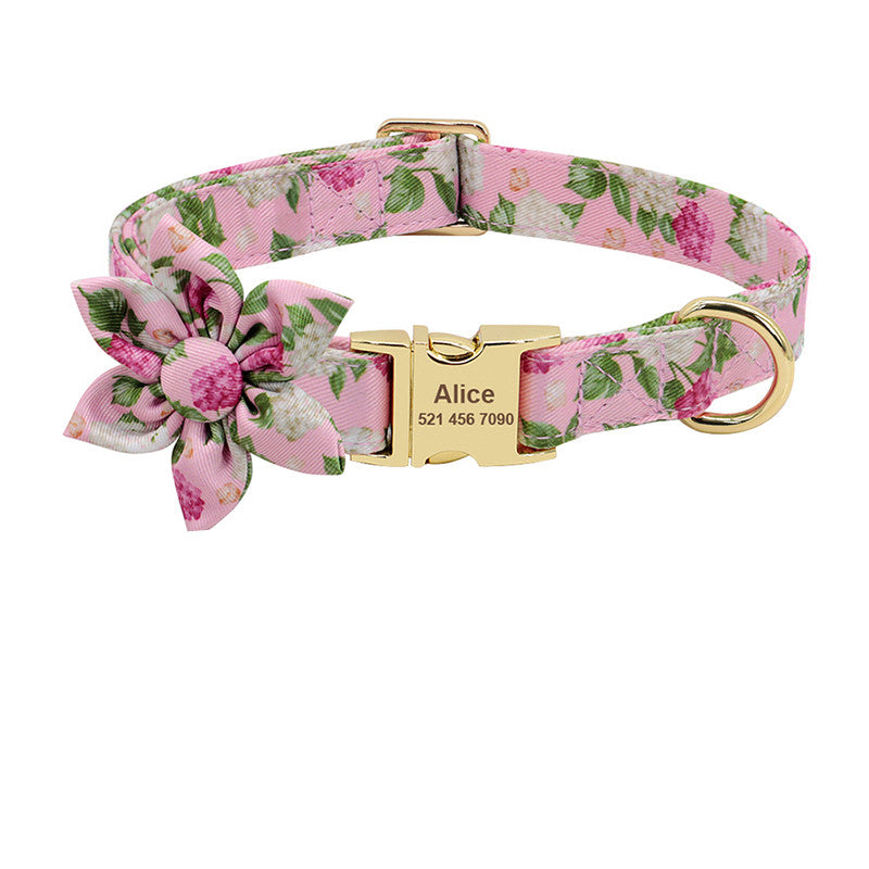 Fashion Printed Dog Collar