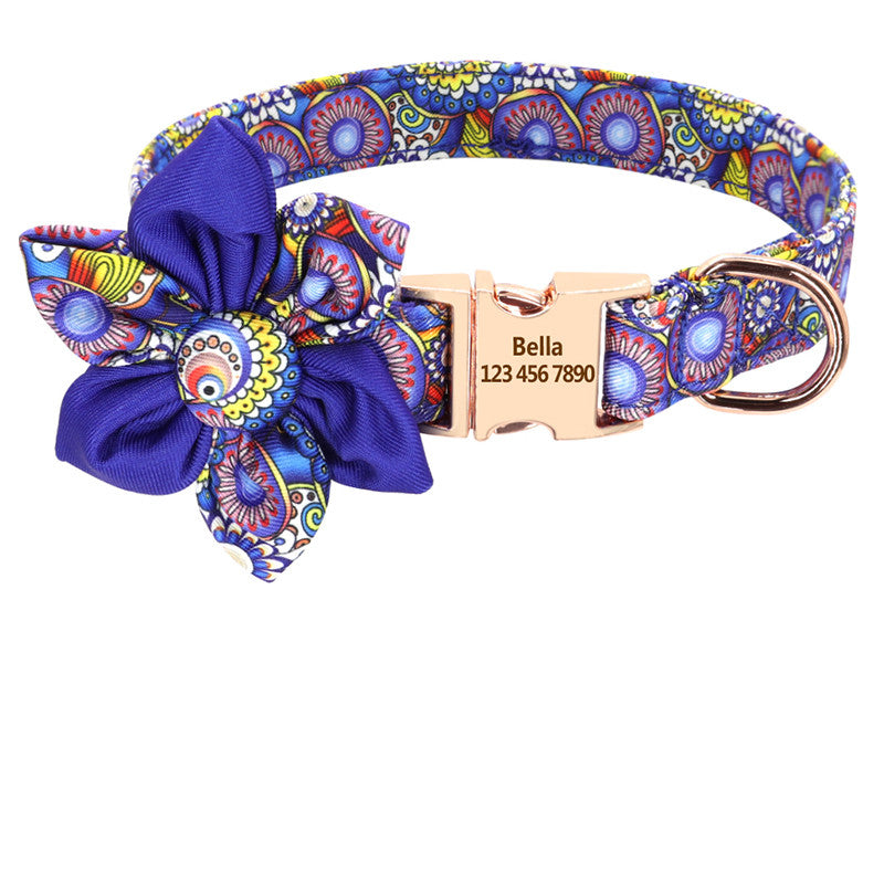 Fashion Printed Dog Collar