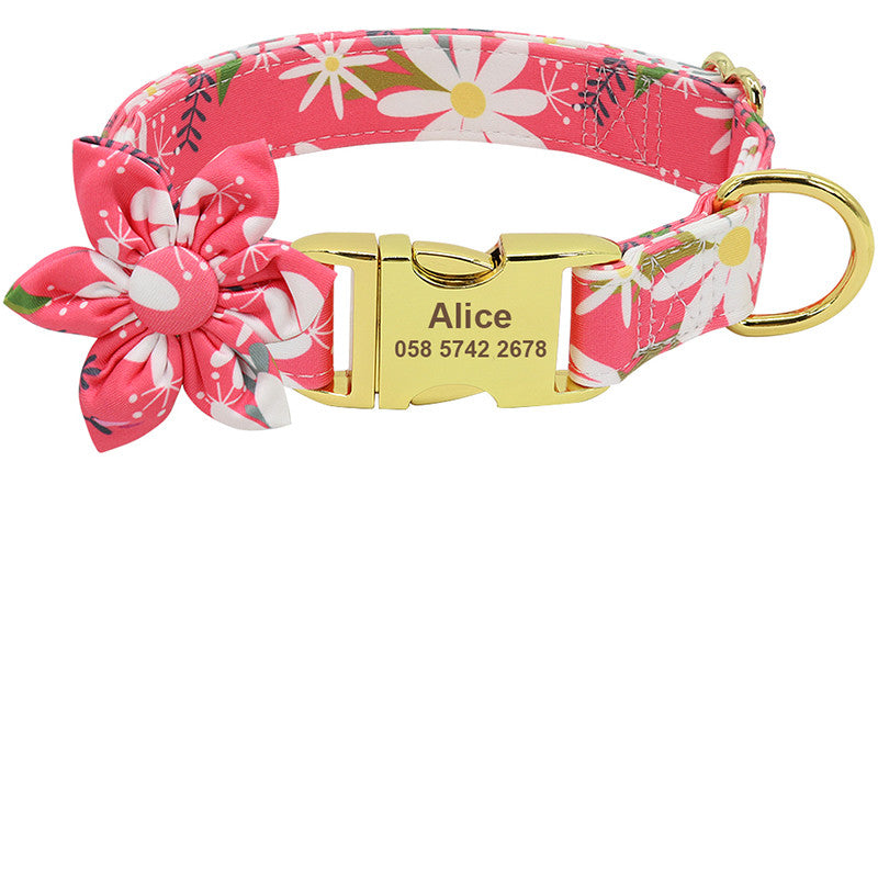 Fashion Printed Dog Collar
