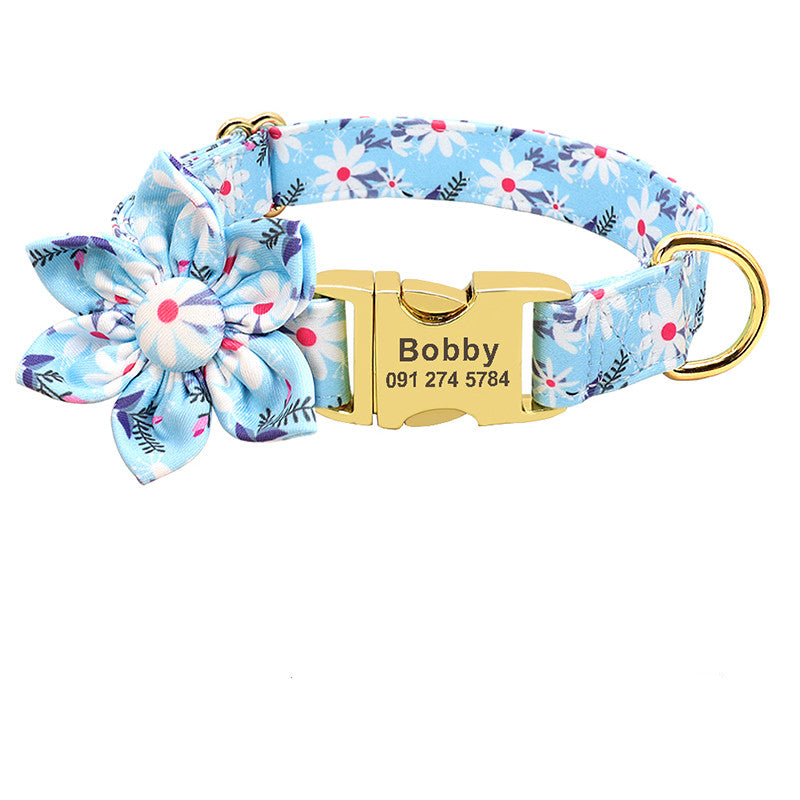 Fashion Printed Dog Collar