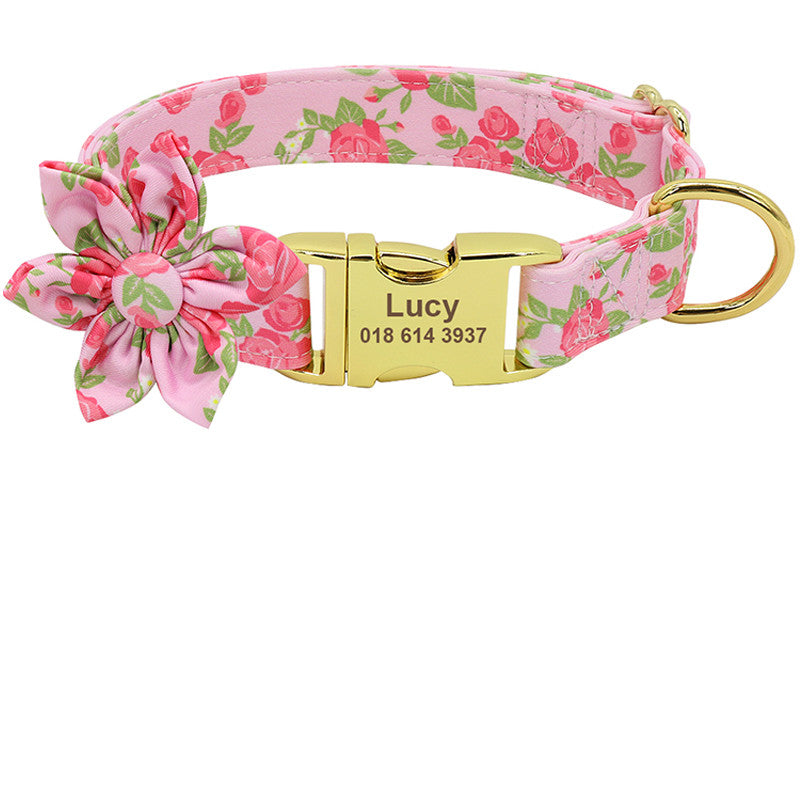 Fashion Printed Dog Collar