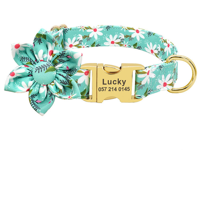 Fashion Printed Dog Collar