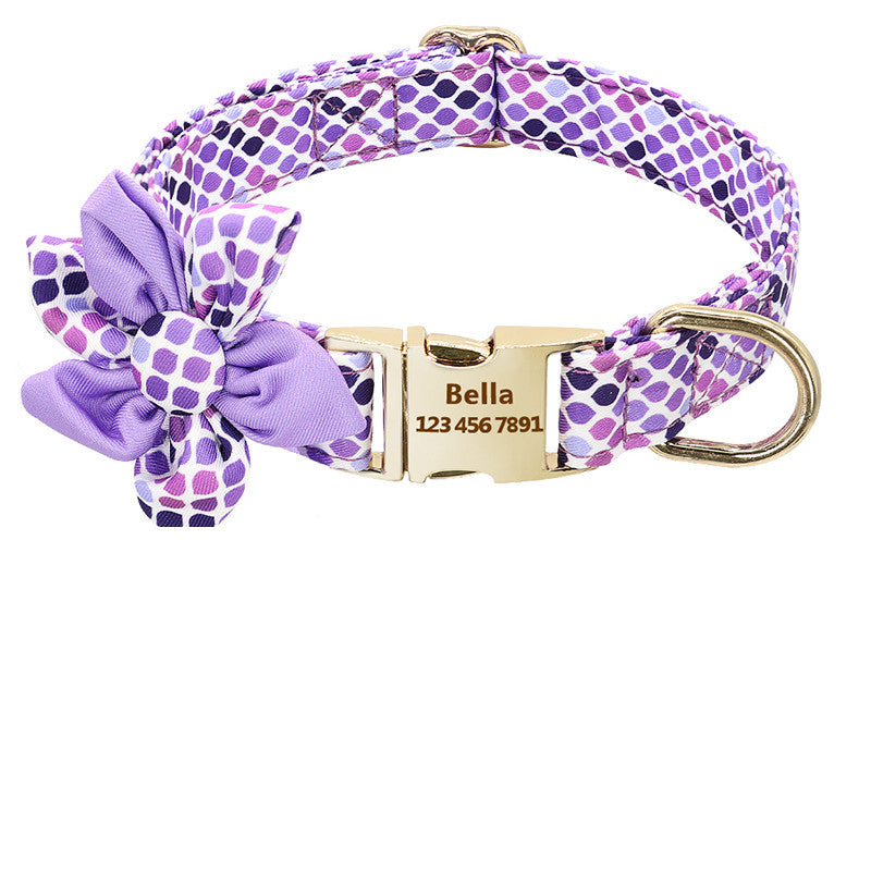 Fashion Printed Dog Collar