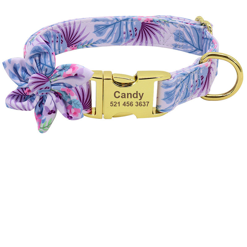 Fashion Printed Dog Collar