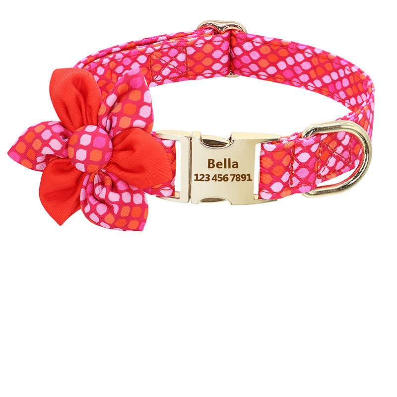 Fashion Printed Dog Collar