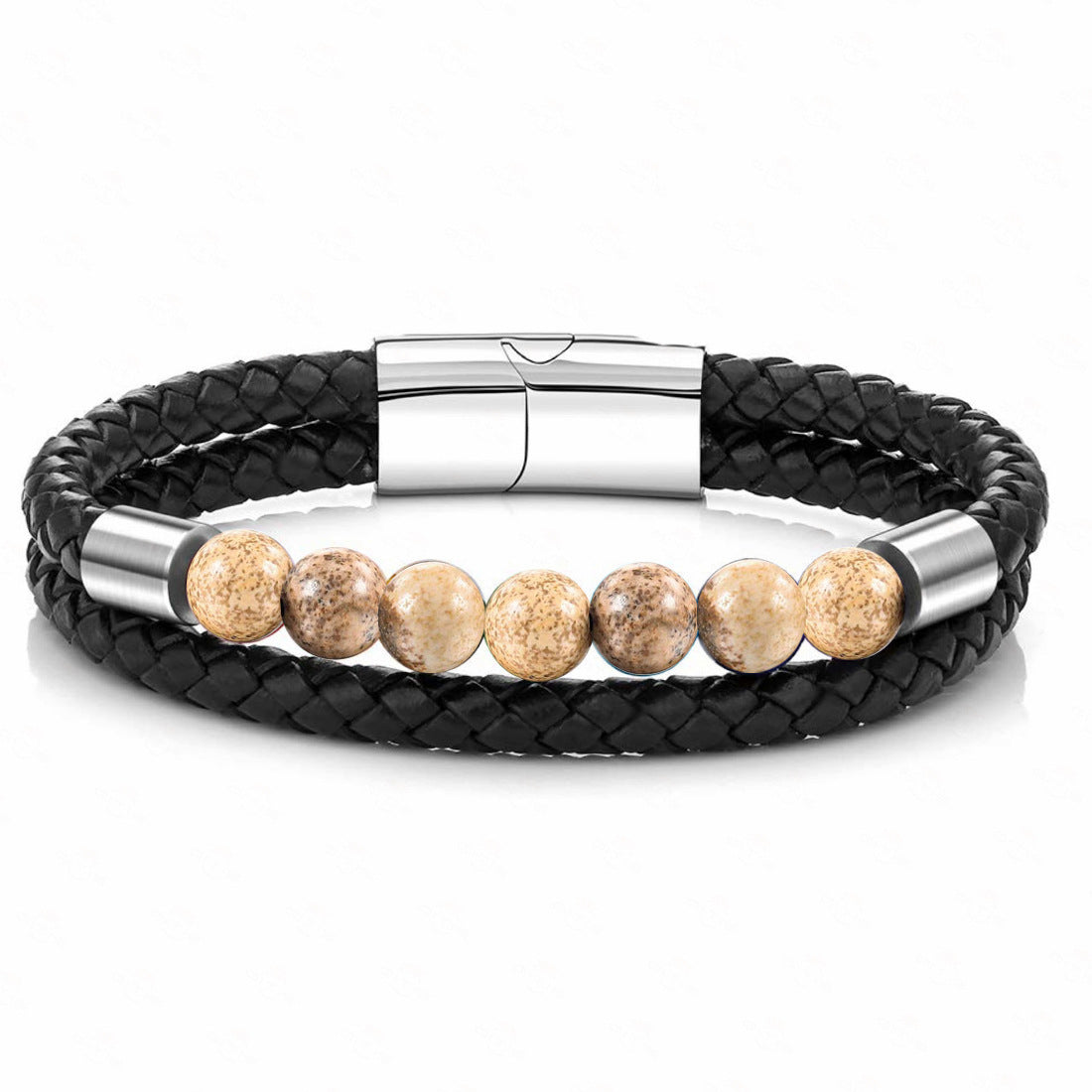 Punk Style Natural Stone Bracelet