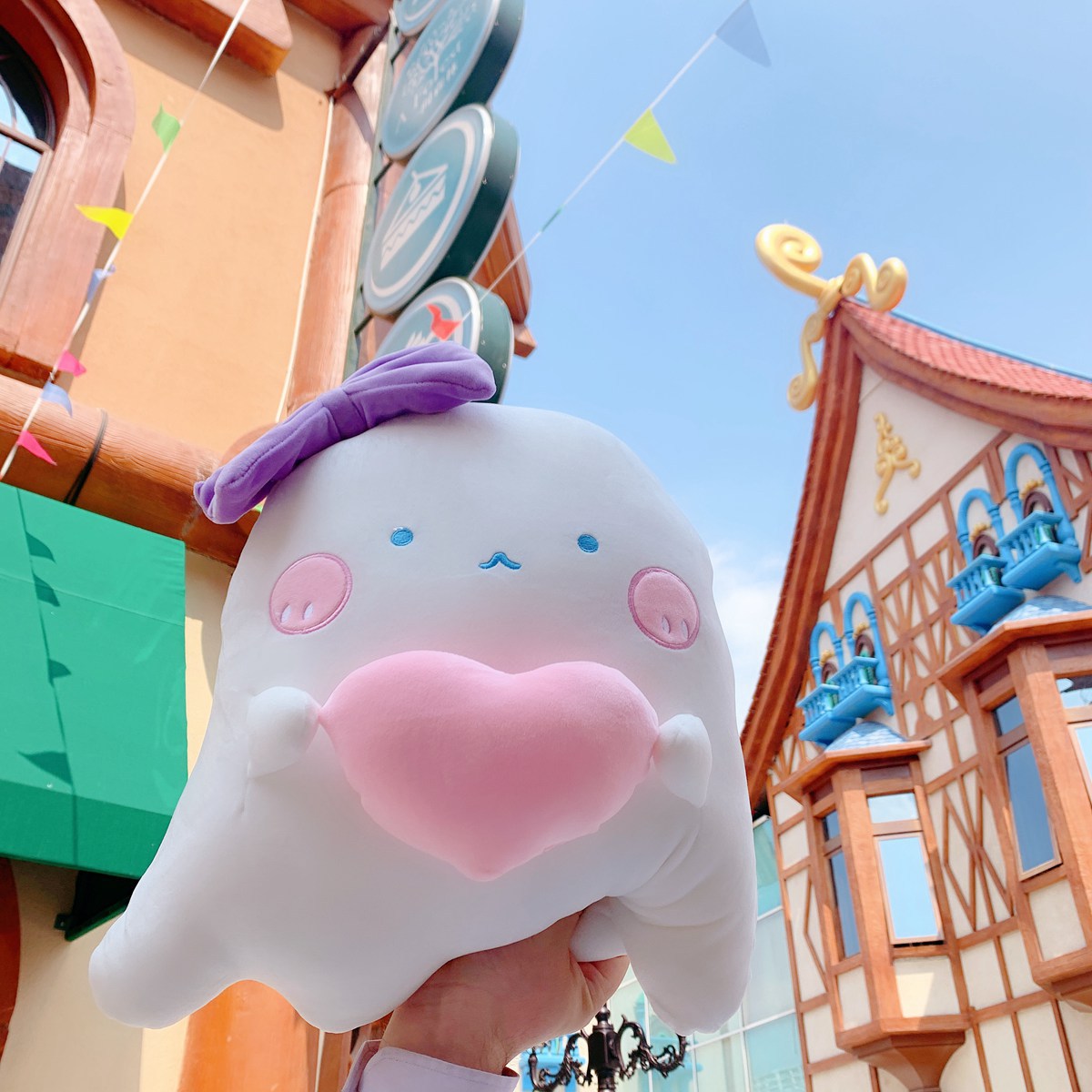 Ghost Keychain Pendant plush toys