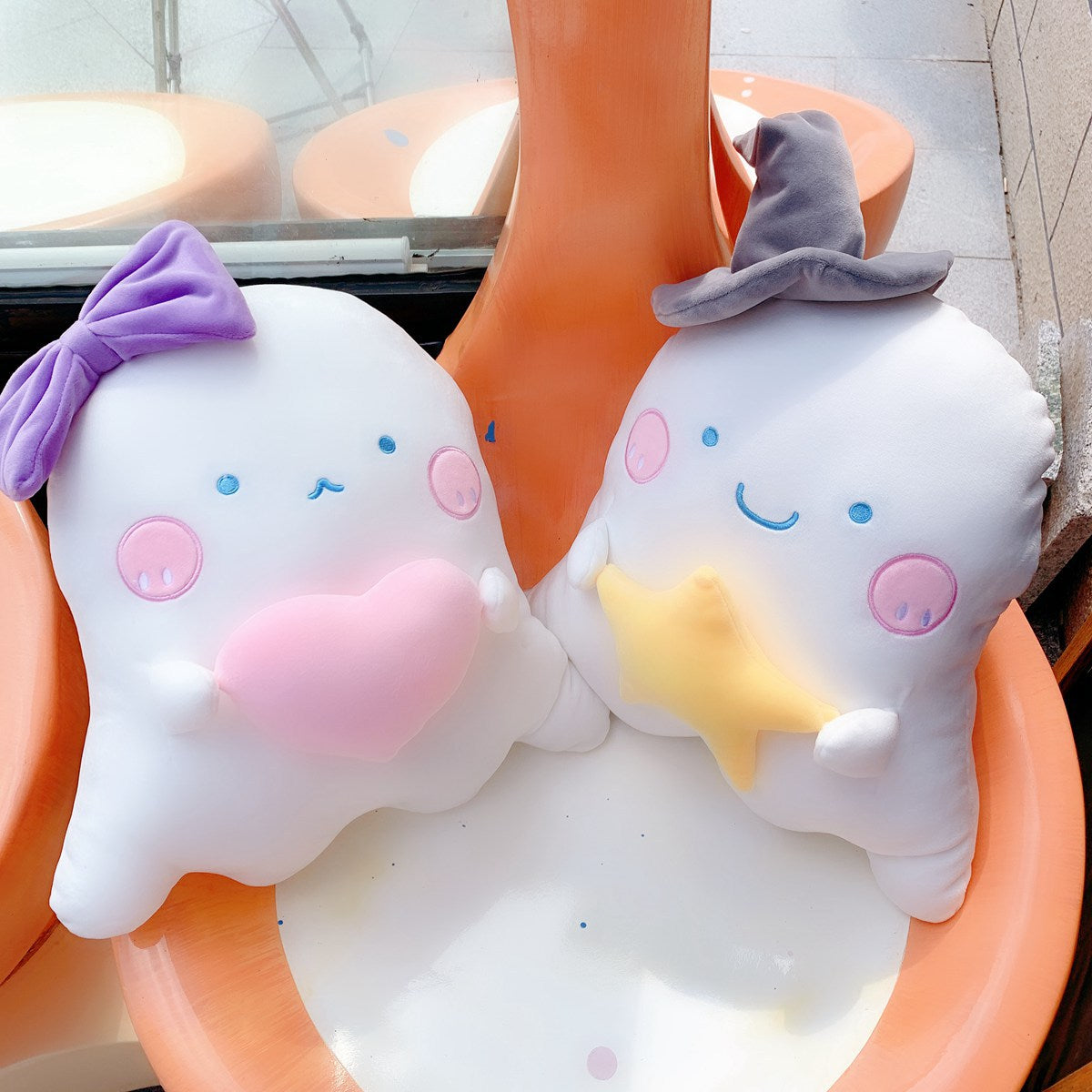 Ghost Keychain Pendant plush toys