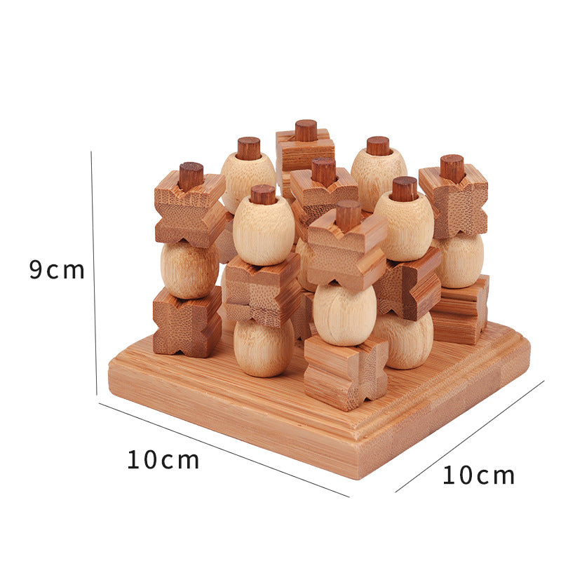 Chess Bamboo Toy School