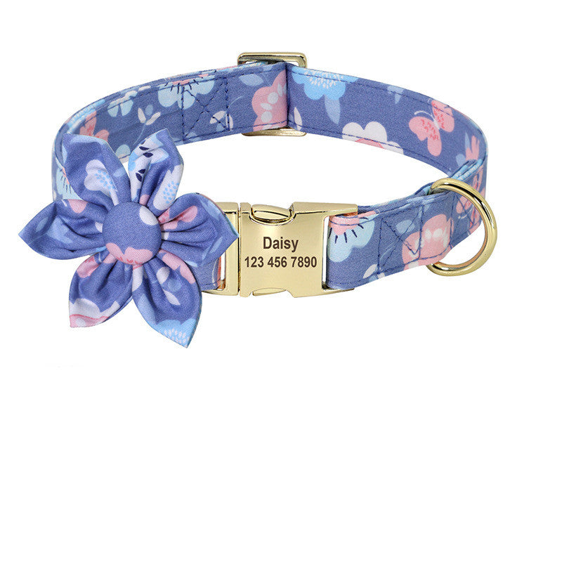 Fashion Printed Dog Collar