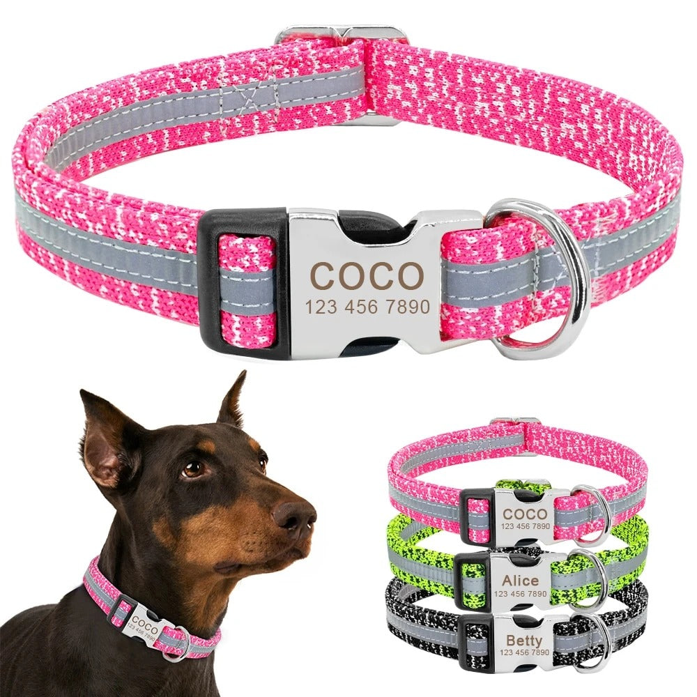 Adjustable Pet Collar for Tag