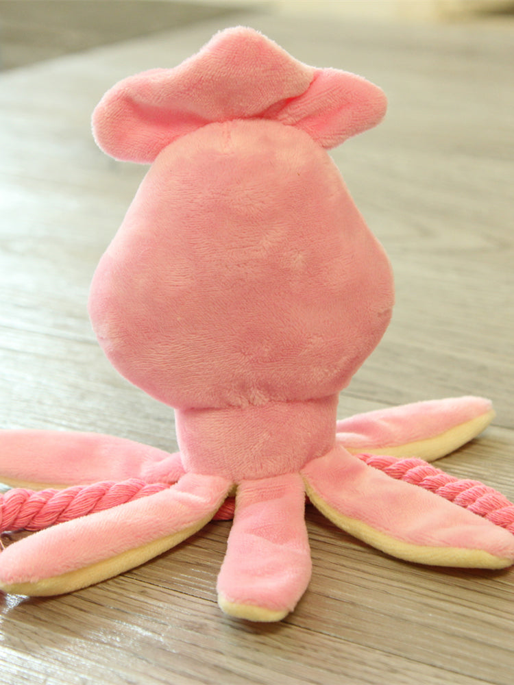 Octopus pet plush toy rope toy plush toys