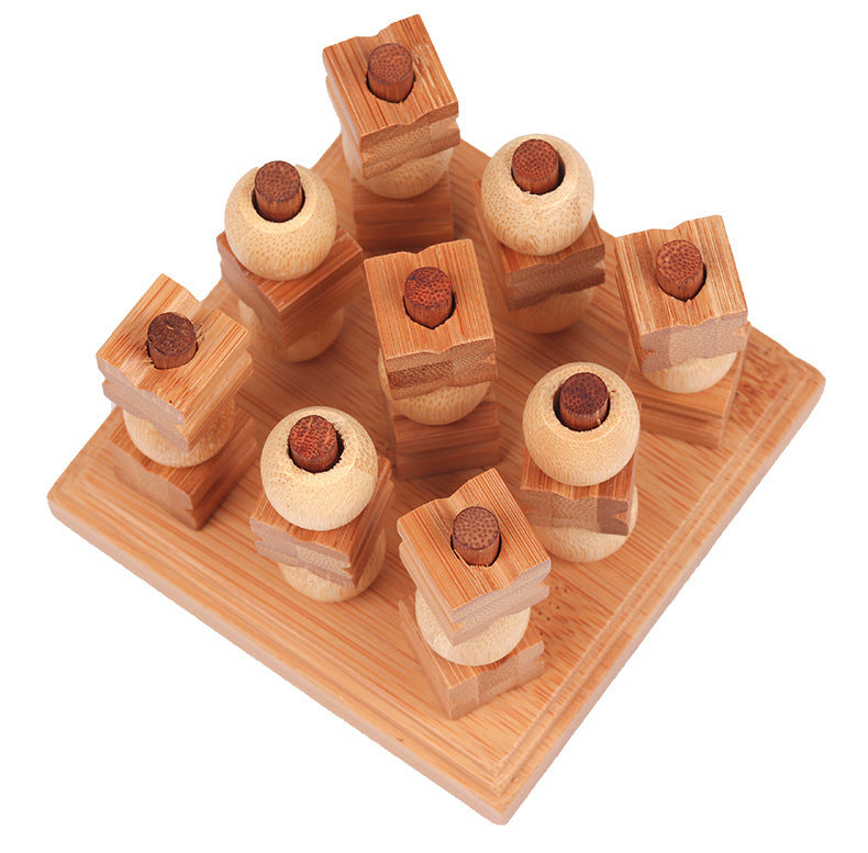 Chess Bamboo Toy School