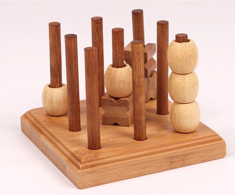 Chess Bamboo Toy School
