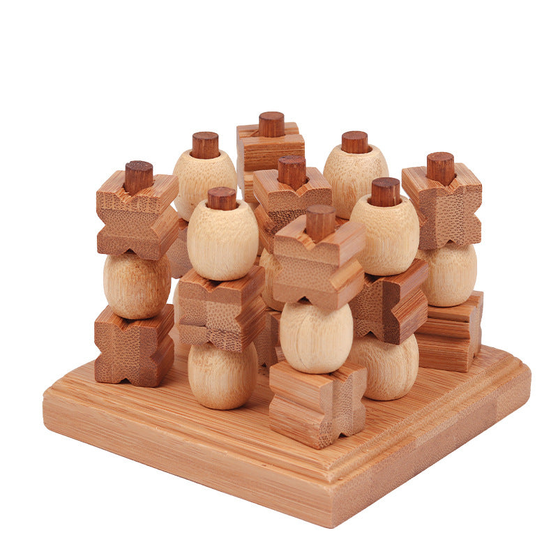 Chess Bamboo Toy School