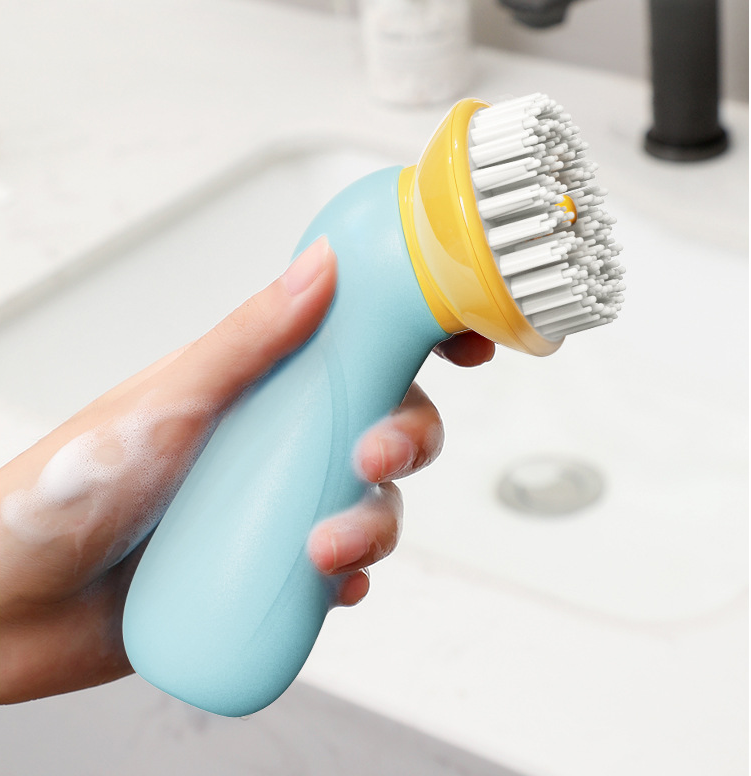 Hand-held Pet Bath Brush