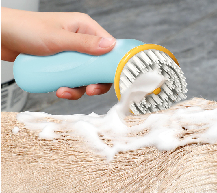 Hand-held Pet Bath Brush