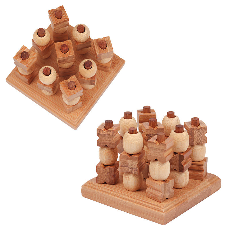 Chess Bamboo Toy School