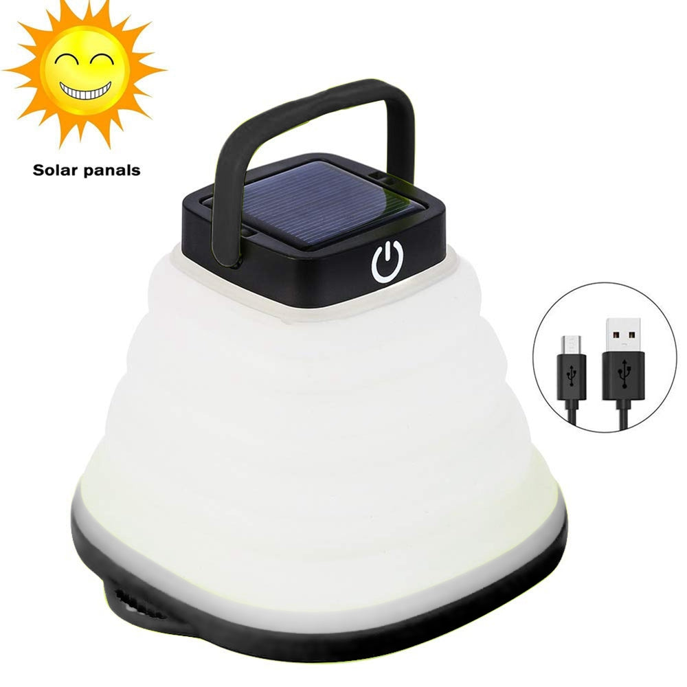 Waterproof Solar Foldable Camping Lantern