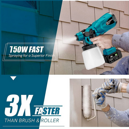 Cordless Automatic High-Pressure Paint Spray Gun