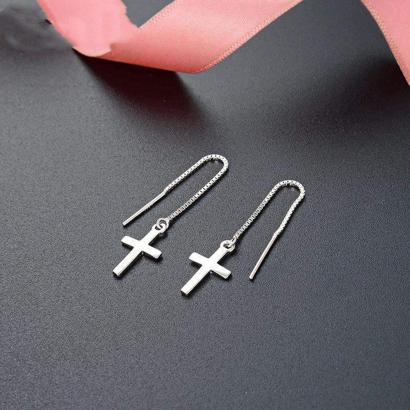 Simple And Popular Cross Earring Earrings