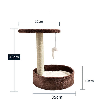 Cat Climbing Frame Litter Tree Integrated Grab