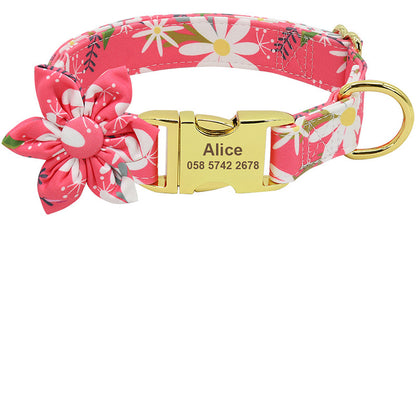 Fashion Printed Dog Collar