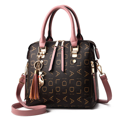 Large PU Leather Handbag Cross Bag - Envogue Brands