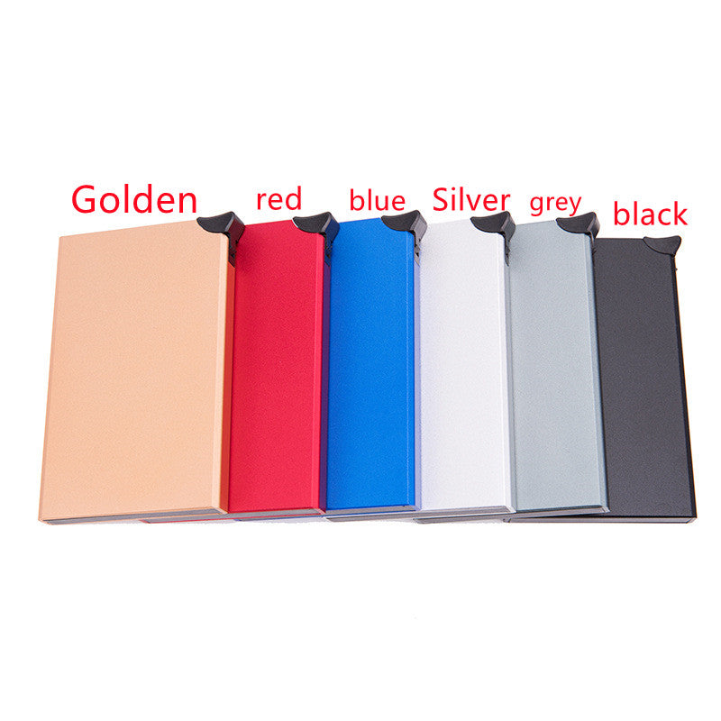 Metal Aluminum Anti-theft RFID Wallet