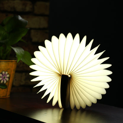 Semicircle Led Folding Flip Book Lamp