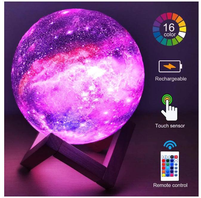 3D Printing Moon Light Galaxy - Envogue Brands