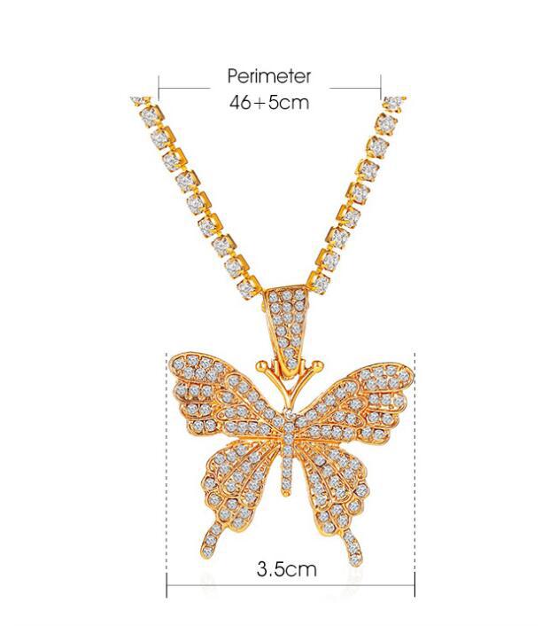 Butterfly Pendant Necklace