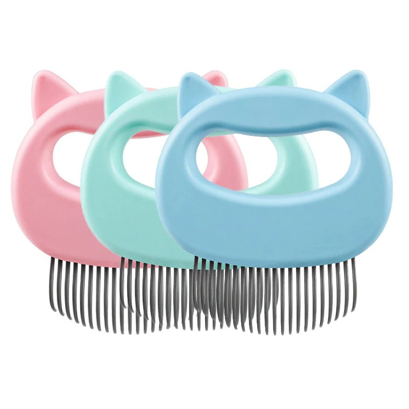 3 Colors Pet Cat Dog Massage Brush