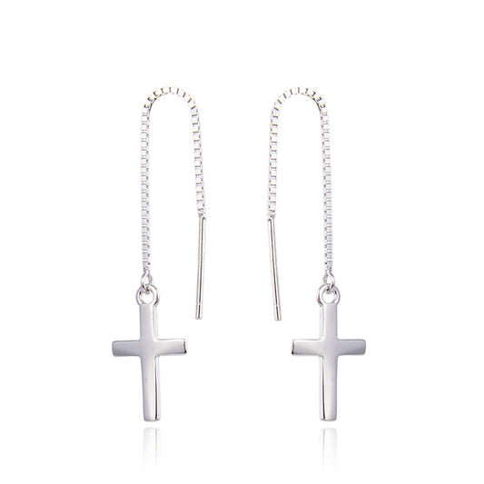 Simple And Popular Cross Earring Earrings