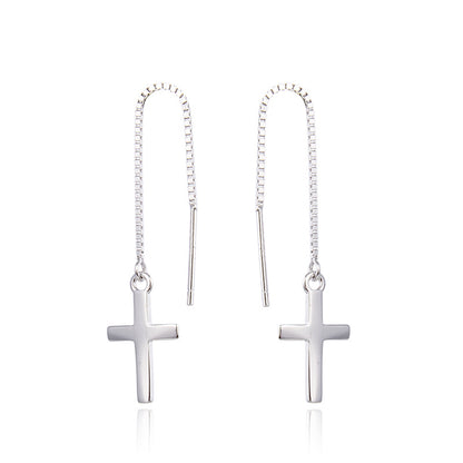 Simple And Popular Cross Earring Earrings