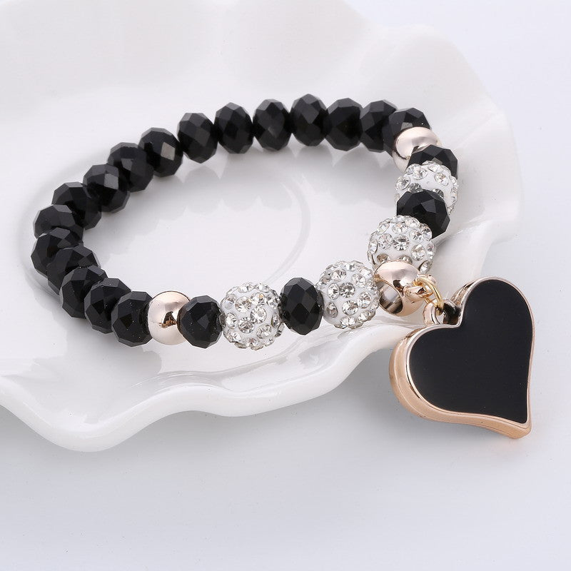 Elastic Heart Bracelets