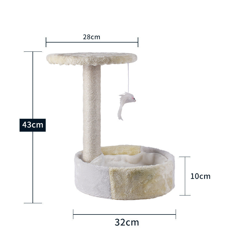 Cat Climbing Frame Litter Tree Integrated Grab