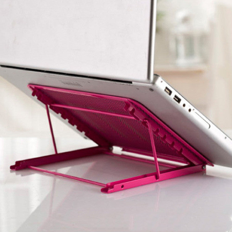 Foldable laptop stand