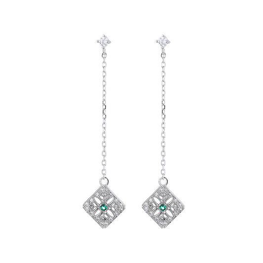 Emerald Diamond Earring Earrings