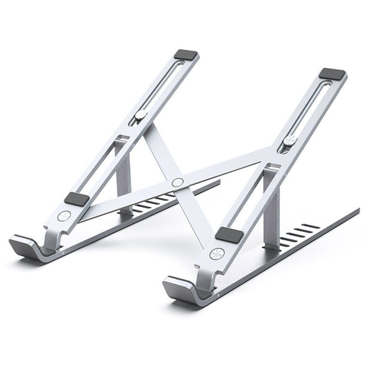 Folding metal tablet notebook stand