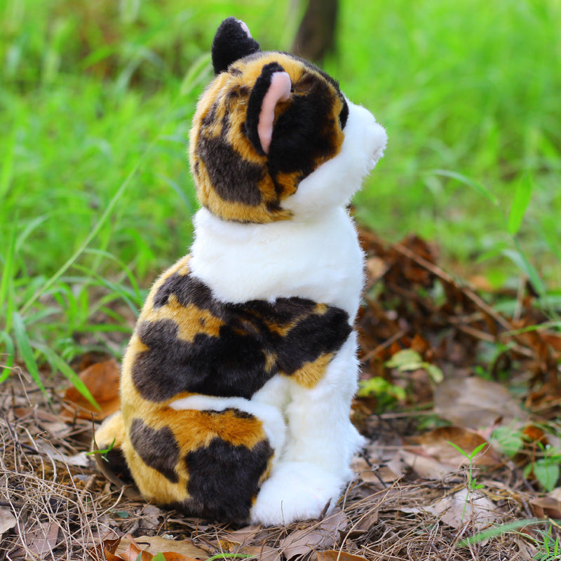 Simulated Cat Plush Toy Children Cognitive Pet plush toys
