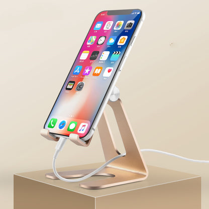 Metal folding mobile phone stand