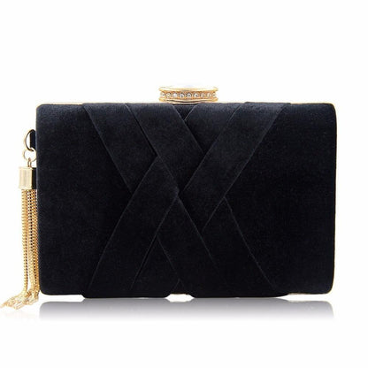 Women Clutch Bags Top Quality Suede Luxury Bag - Envogue Brands