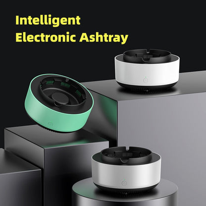 Ashtray with automatic purifier