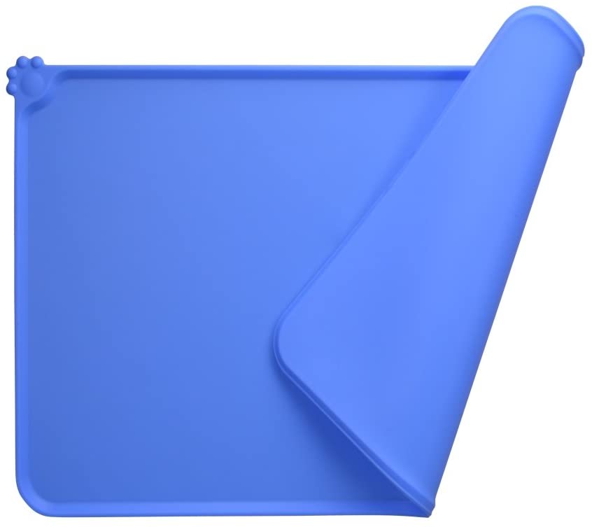 Silicone pet bowl placement mat