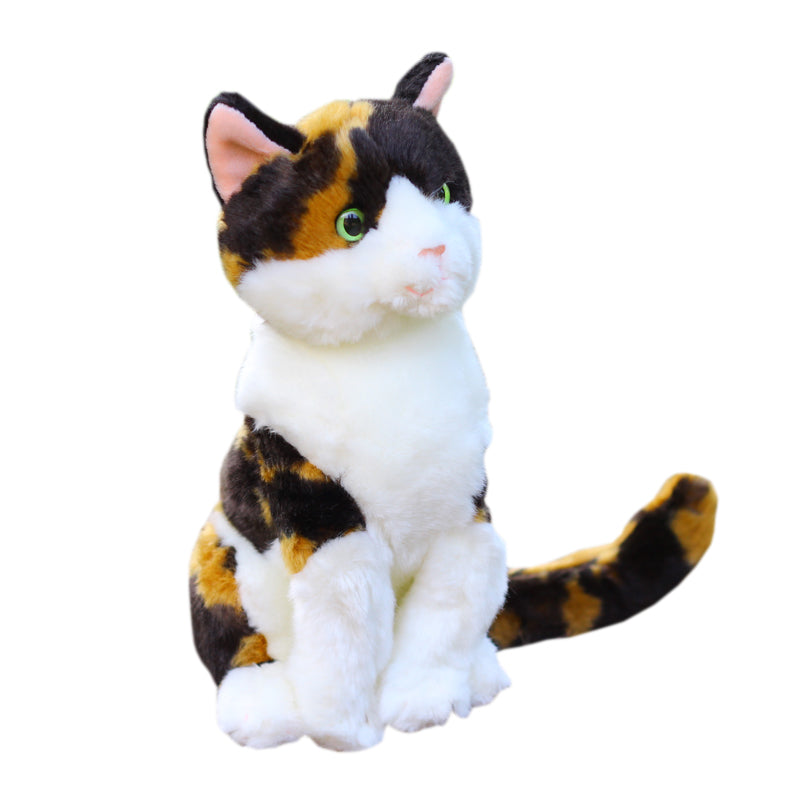 Simulated Cat Plush Toy Children Cognitive Pet plush toys