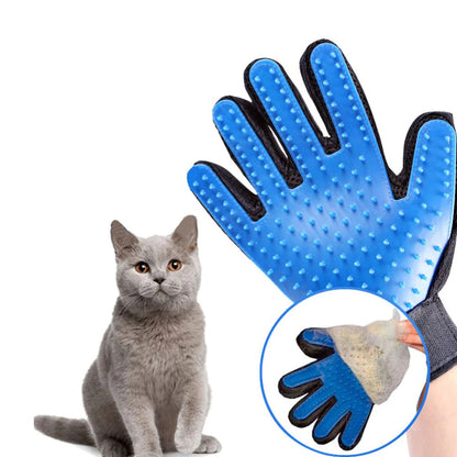 Cat grooming glove