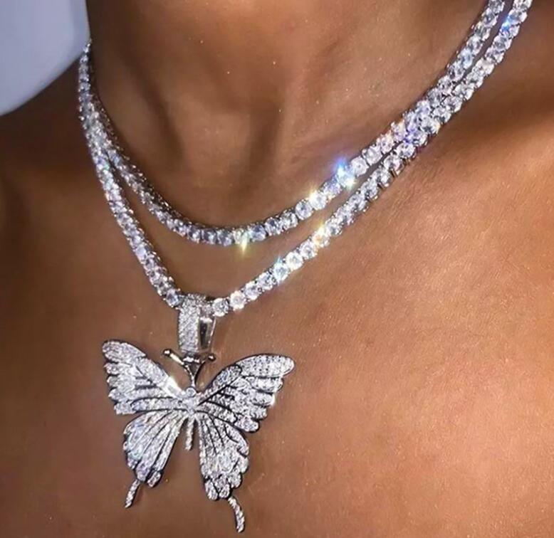 Butterfly Pendant Necklace