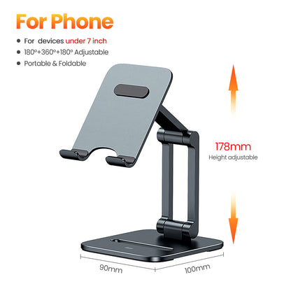 Metal Stand Lazy Phone Tablet Folding Stand